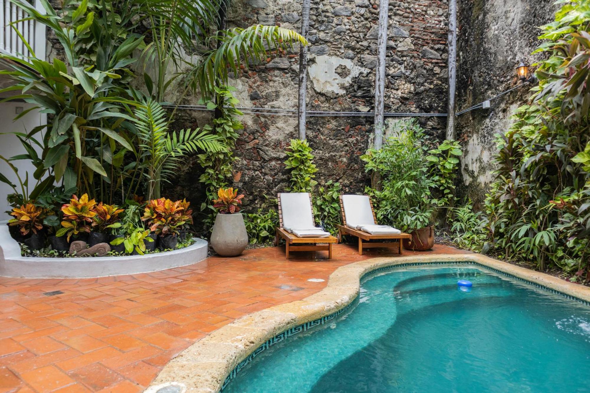 Hotel Casa La Mantilla By Faranda Boutique Cartagena Eksteriør billede